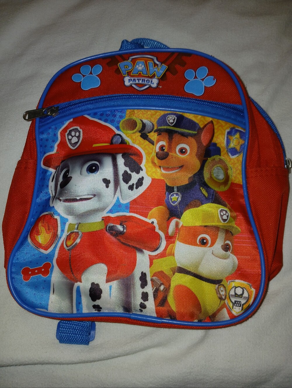 PAW Patrol Kids Backpack - Red & Blue